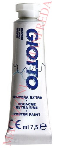 GIOTTO TEMPERA TUBO ML 7,5 BIANCO